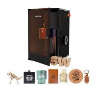 LaserPecker LP2 Grabado Láser con Caja Seguridad, Luz Azul Semiconductora de 450 nm, Velocidad 600mm/s, Precisión 0,05mm para Madera, cuero, acrílico, etc. 100+ Material