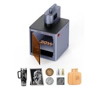 LaserPecker LP5 20W Grabadora Laser Fibra y Diodo con Caja protectora Cámara incorporada de 5 megapíxeles, Máquina de Corte & Grabado Láser Adecuado para producción comercial en masa