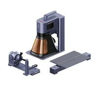 LaserPecker LP5 Deluxe 20W Grabadora Laser Fibra & Diodo, Precisión Ultraalta de 0,0027mm Velocidad de 10000mm/s Máquina de Corte & Grabado Láser Con varilla de extensión giratoria y corredera