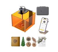 LaserPecker Pro láser grabador láser grabado máquina cortador grabado grabado grabador para madera portátil compacto escritorio soporte portátil con soporte (super)