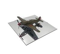 Laserplast Peana base modelismo cuadrada en metacrilato de espejo 8x8 cm - Soporte pedestal hobbies, Wargames - Peana comercio escaparate (Tamaño 8 x 8 cm., 1 unidad)