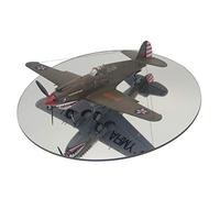 LASERPLAST Peana base modelismo redonda en metacrilato de espejo diámetro 25 cm - Pack 3 unidades Soporte pedestal hobbies, Wargames - Peana comercio escaparate (25 cm, 3 unidades)