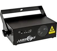 Laserworld EL-60G Apto para uso en interior Proyector láser para discoteca Negro estroboscopio y luz disco - Accesorio de discoteca (Proyector láser para discoteca, Negro, Verde, Verde, 532 nm, 40 mW)
