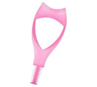 Lash Applicator Tool, three-in-1 Mascara Shield Comb, Eyelash Guard With Curved Edge Design, Smudge-Away Eye Makeup Aid, Versatile Eyelash Grooming, Pp Material, 4.13 * 1.65in