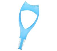 Lash Applicator Tool, three-in-1 Mascara Shield Comb, Eyelash Guard With Curved Edge Design, Smudge-Away Eye Makeup Aid, Versatile Eyelash Grooming, Pp Material, 4.13 * 1.65in