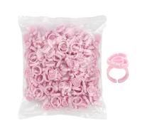 Lash Glue Holder Rings - 100PCS Smart Glue Cups, Eyelash Extension | Lash Extensions, Salon Professionals, Makeup Artists, Fast Application, Comfortable Fit, Lightweight Design, Beauty Tools