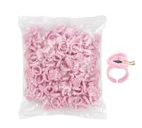 Lash Glue Rings - 100-Piece Smart Glue Cups 0.91x0.51in | Adjustable Ģlue