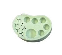 Lash Lift Silicon Tably - Paleta de laminación de frente, placa de mezcla compacta, soporte de herramientas fácil de limpiar, recipiente de tinta fuerte | Pestañas portátiles -Perm -Accesorios para