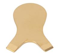 Lash Tool Dual-Ended T Comb, Stainless Steel | Y brush tip, reusable steel build, for lash lifting and brow lamination, salon kit compatible, ergonomic grip