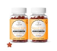 Lashilé Beauty - Complementos Alimenticios - Autobronceador, preparador y tono bronceado - Good Sun Vitamines - Eficacia probada - Fabricado en Francia - Vitaminas E y A, Betacaroteno - 120 Gummies