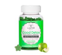 Lashilé Beauty - Complementos Alimenticios - Desintoxica y reequilibra el organismo - Good Detox Vitamines - Fabricado en Francia - Abedul, Pensamiento silvestre, Probióticos - 60 Gummies