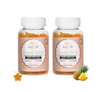 Lashilé Beauty - Complementos Alimenticios - Potente quemagrasas y silueta - Ayuda a la pérdida de peso - Good Slim - Fabricado en Francia - L-Carnitina, Mate, Vitaminas C y B6-120 Gummies