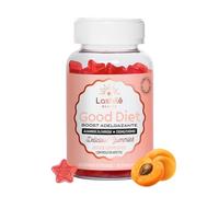 Lashilé Beauty - Complementos Alimenticios - Potente supresor del apetito y control del apetito - Good Diet Vitamines - Fabricado en Francia - Algarrobo, Cromo, L-Tirosina - 60 Gummies