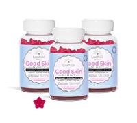 Lashilé Beauty - Complementos Alimenticios - Regenerador de la piel durante la noche - Good Skin Night - Fabricado en Francia - Coenzima Q10, Vitamina A, C, Zinc - 180 Gummies