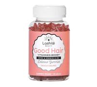 Lashilé Beauty - Complementos Alimenticios -Vitaminas para el crecimiento y fortalecimiento del cabello - Good Hair Vitaminas - 1 mes - 60 Gummies - Zinc, Viatmina C, E, B8, D, B12