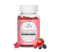Lashilé Beauty - Good Hair Vitamins - Crecimiento & Fortalecimiento del Cabello -Complementos Alimenticios - Biotina, Zinc, Vitamina B8, C, B6 - Tratamiento de 1 mes - 60 Gummies