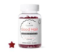 Lashilé Beauty Good Hair Women Gominolas Anticaída Mujer Biotina Hierro | Complemento anticaída mujer - Biotina, hierro, zinc, cabello de Venus - Caída frenada en el 92% - 60 gominolas