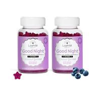 Lashilé Beauty - Good Night - Sueño y Conciliación Rápida - Complementos Alimenticios - Eficacia Comprobada - Melatonina 1,9 mg - Tratamiento de 2 meses - 120 Gummies
