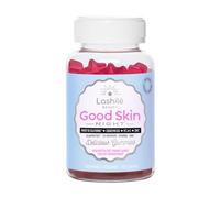 Lashilé Beauty - Good Skin Night - Regeneración y Belleza de la Piel Durante la Noche - Complemento Alimenticio - Con Amapola de California, Coenzima Q10, Vitaminas A y C y Zinc - 1 Mes (60 Gominolas)