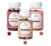 Lashilé Beauty Pack Adelgazar Gummies | Good Slim + Good Burn + Good Diet | N°1 Ventas Gummies Farmacia | Quemagrasa y pérdida de peso, corte hambre | Sin azúcares, fabricado en Francia | Lote de 3