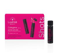 Lashilé Beauty Shots Colágeno 5000 mg Acción Antiedad Colágeno Marino Tipo 1 y 3, Zinc 14 shots