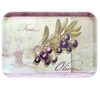 Lashuma - Bandeja Rectangular (melamina, 38 x 26 cm), diseño Estampado, plástico