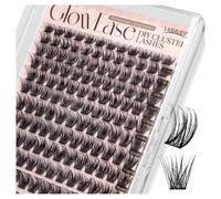LASHVIEW 144pcs Natural Look Cluster Lashes Extensions Lash Extension Clusters D Curl Lash Clusters Super Thin Band & Soft Lashes Reusable 8-16 mm Mix (S04)