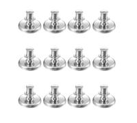 Lasitech 1/3/6/9/12/24/set Clip de fijación con botón magnético for Cortina Desmontable Que Evita el Ajuste la luz y Cierra Pantalla Ventana Hebilla magnética(12pairs,20MM)