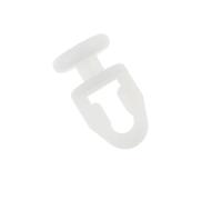 Lasitech 100 Piezas de Ganchos plástico for Cortina, Accesorios for riel Bola, Rollo Ducha, deslizantes universales for baño(Model 2)