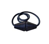 Lasitech 2 Abrazaderas magnéticas for Cortinas de 50 cm, con Hebilla, Accesorios Decorativos for el hogar(Dark Blue)