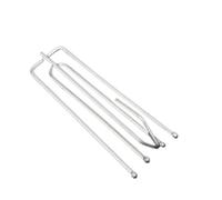 Lasitech Ganchos for Cortinas de 4 Puntas, Abrazaderas for, Barras transversales, Cierres deslizantes for Ventanas, 10/20/30/50/100 Unidades(100PCS)