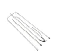 Lasitech Ganchos for Cortinas de 4 Puntas, Abrazaderas for, Barras transversales, Cierres deslizantes for Ventanas, 10/20/30/50/100 Unidades(20PCS)