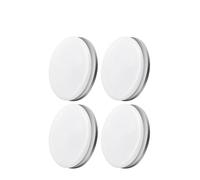 Lasitech Hebilla magnética for Cortina de Ducha, 1/4/8/12 Unidades, Herramientas fijas for Mantel(White-4PCS)