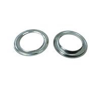 Lasitech Juego de 10/30/60 Anillos metálicos for Cortinas, perforadores Ojales, Accesorios for persianas Verticales, instalación Mediante máquina estampación Cp001 B(Metal Ring,10 Pair)