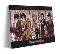 LASOQUAN Póster decorativo de anime Bungo Stray Dogs para pared e impresión artística moderna para decoración de dormitorio familiar, 40 x 60 cm
