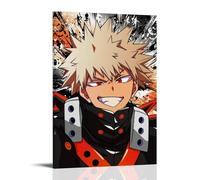 LASOQUAN Póster decorativo de My Hero Academia para pared e imagen artística moderna para decoración de dormitorio familiar, 60 x 90 cm