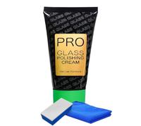 Lass Cleaner - Limpiador para coches, 120 g, pulidora de película de, de limpieza de manchas con esponja de toalla, para interior de coche, parabrisas, camiones, ventanas, SUV