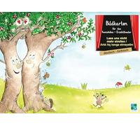 Lass uns nicht mehr streiten: Bildkarten für das Kamishibai-Theater DINA3 in deutsch/türkisch