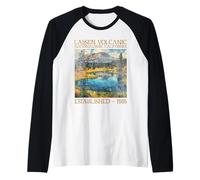 Lassen Volcanic National Park | California Camiseta Manga Raglan