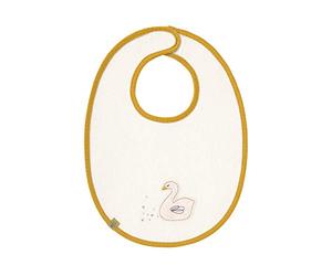 Lassig GmbH - Babero (tamaño mediano), diseño de cisne Little Water Swan