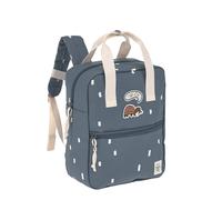 Lassig Mini Mochila Cuadrada Happy Prints Midnight Blue