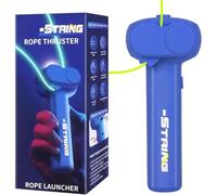 Lasso String Shooterm, Lasso String Shooter para niños, Hélice de lanzador de cuerdas, Glow in The Dark Lasso, Game Shooter String Toy, juguete de tiro de cuerda de mano con cremallera