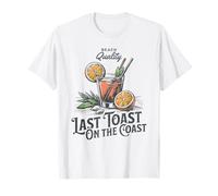 Last Brindis On The Coast Beach Despedida de soltera Equipo Novia Camiseta