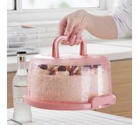 Last Chance Clearance! Portable 8" Cake Box, Nordic Pink - Baking Supplies & Kitchen Essentials, 1*Cake Box, Price Drop