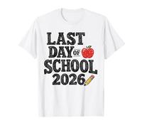 Last Day of School 2026 Teacher Summer Break Kids Camiseta