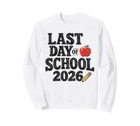 Last Day of School 2026 Teacher Summer Break Kids Sudadera