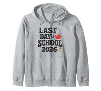 Last Day of School 2026 Teacher Summer Break Kids Sudadera con Capucha