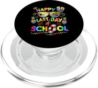 Last Day of School Shirt For Teacher Off Duty Tie and Dye PopSockets PopGrip para MagSafe