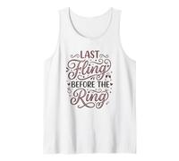 Last Fling Before The Ring - Novia de Despedida de Soltera Camiseta sin Mangas