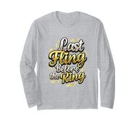 Last Fling Before The Ring - Novia de Despedida de Soltera Manga Larga